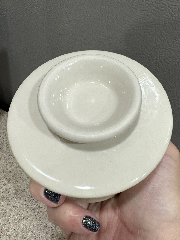 HIC Mrs. Anderson’s Baking Spreadable Butter Keeper 4” Earthenware NOS