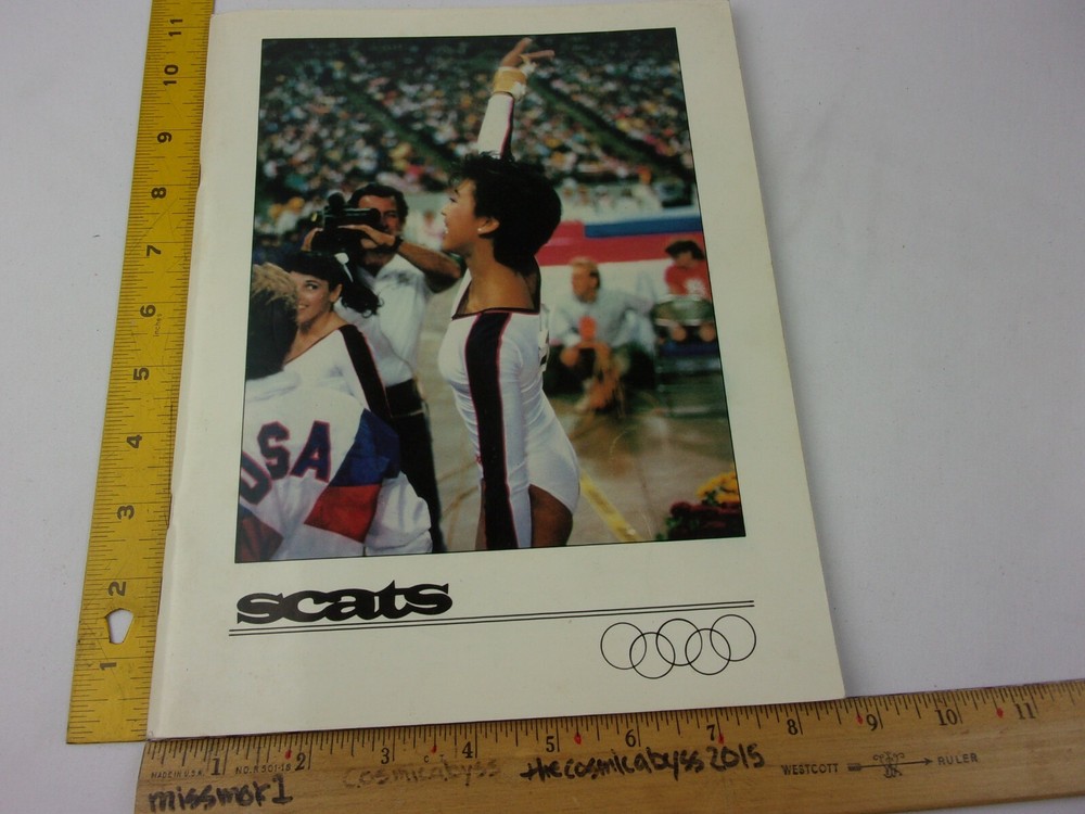 1987 SCATS Gymnastics program Cathy Rigby Olympics youth training org