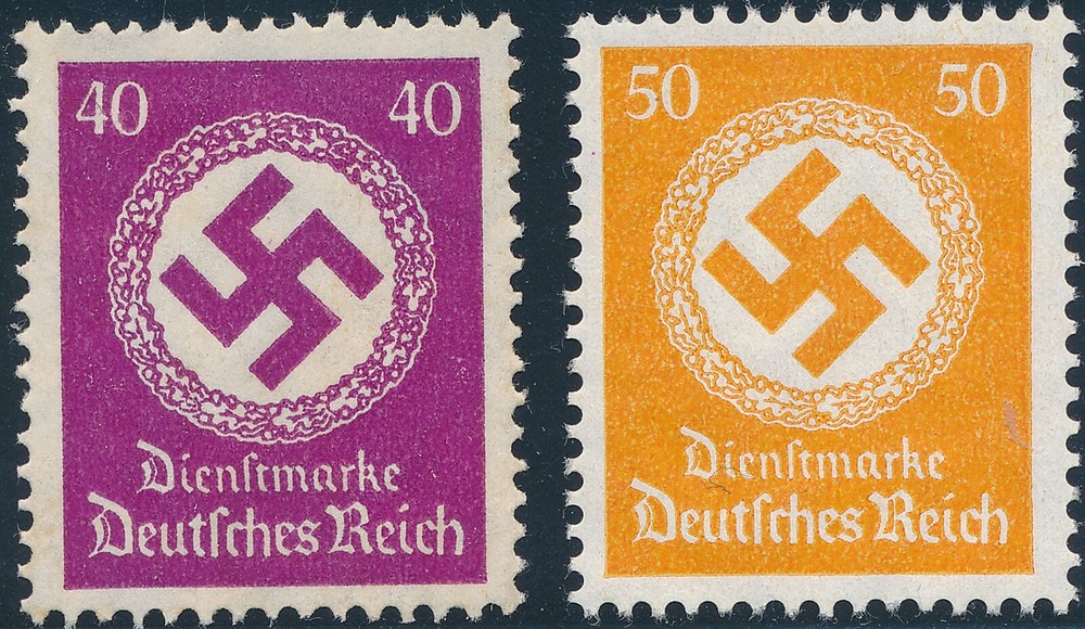 Stamp Selection Germany Official Selection WWII 3rd Reich MNG