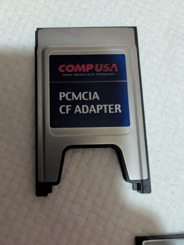 CompUSA CF Adapter with Compact Flash Card SanDisk 2GB (E2)