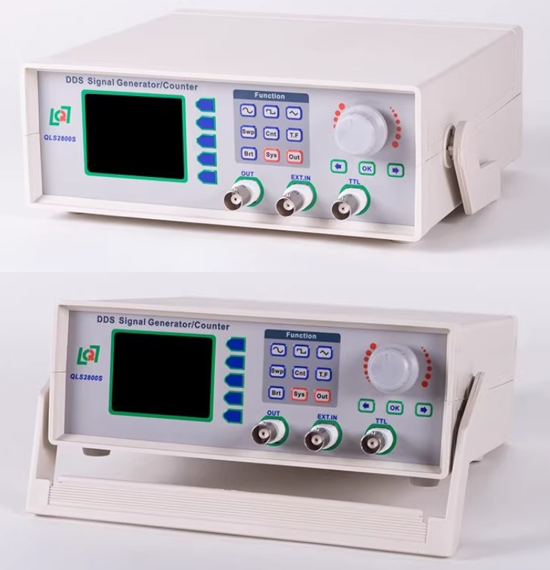 QLS2805S-5M DDS Function Signal Generator Signal Source/Frequency Meter LCD