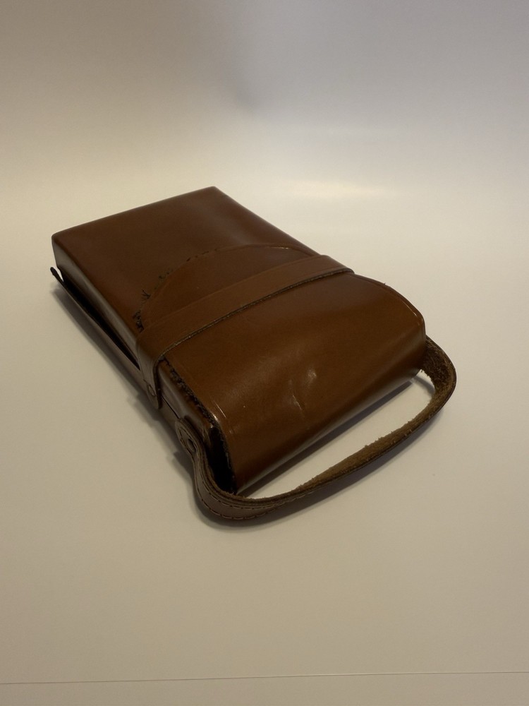 Polaroid SX-70 Land Camera With Brown Leather Case