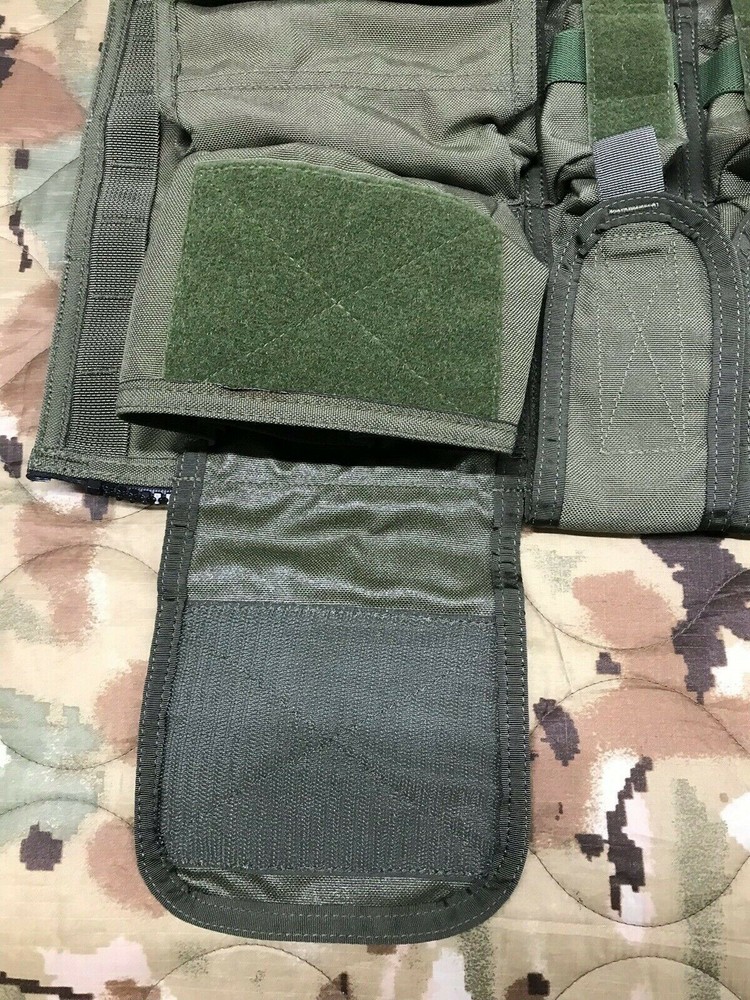 Paraclete Pre-MSA Smoke Green Zip In Panel NOS Sterile
