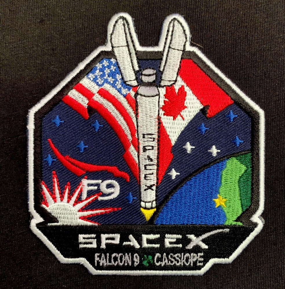 FALCON 9 CASSIOPE USA CANADA 3.5”