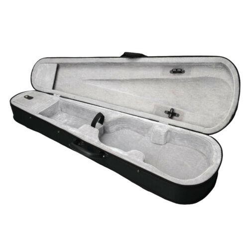4/4 Full Size Violin Hard Case Basic Professional Triangular Shape Black
