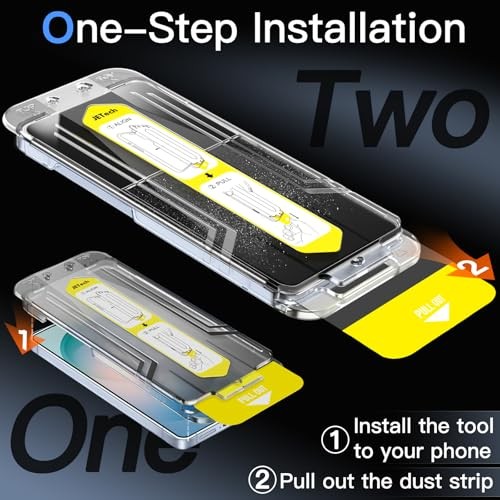 Screen Protector for Samsung 10-Second Easy Installation Kit with Galaxy S26