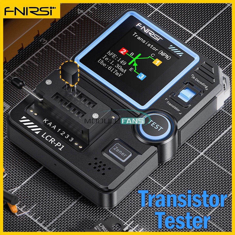 LCR-P1 Transistor Tester Diode Triode Capacitance Resistance Meter LCR ESR Meter