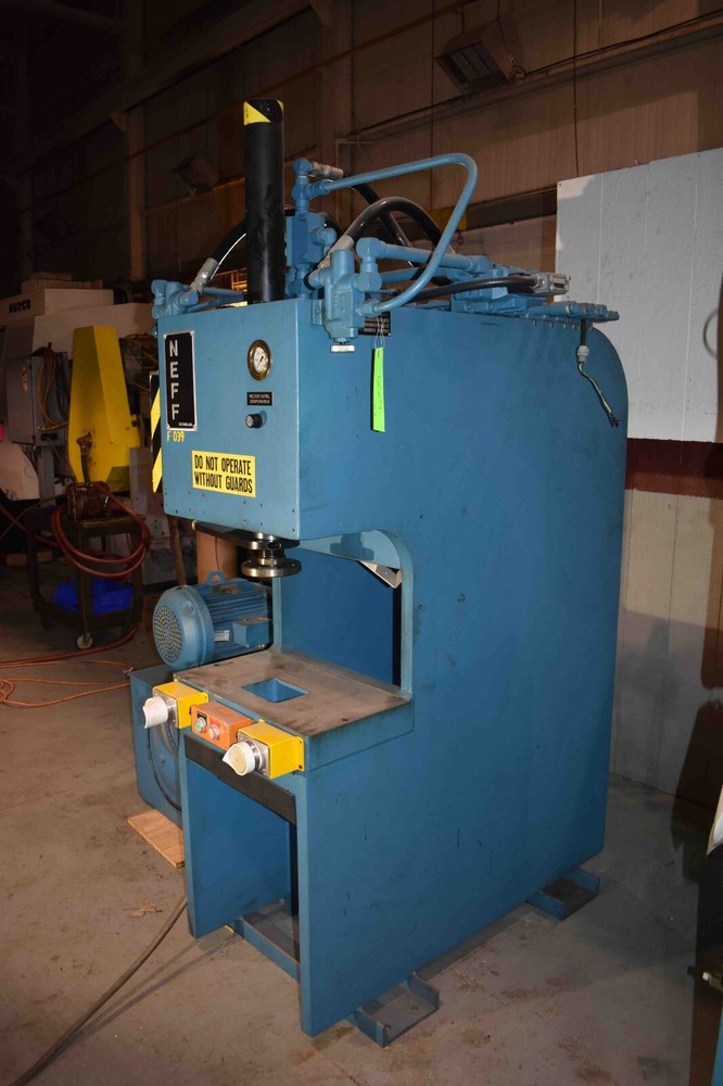 25 Ton NEFF C-Frame Hydraulic Press
