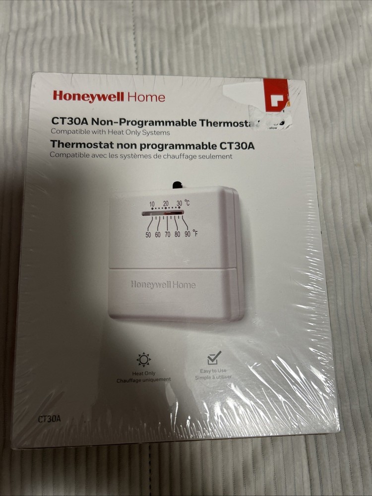 Honeywell Home Non Programmable Basic Thermostat Control Heat READ 2