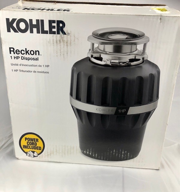 Reckon 1 HP Continuous Feed Garbage Disposal – Powerful & Quiet