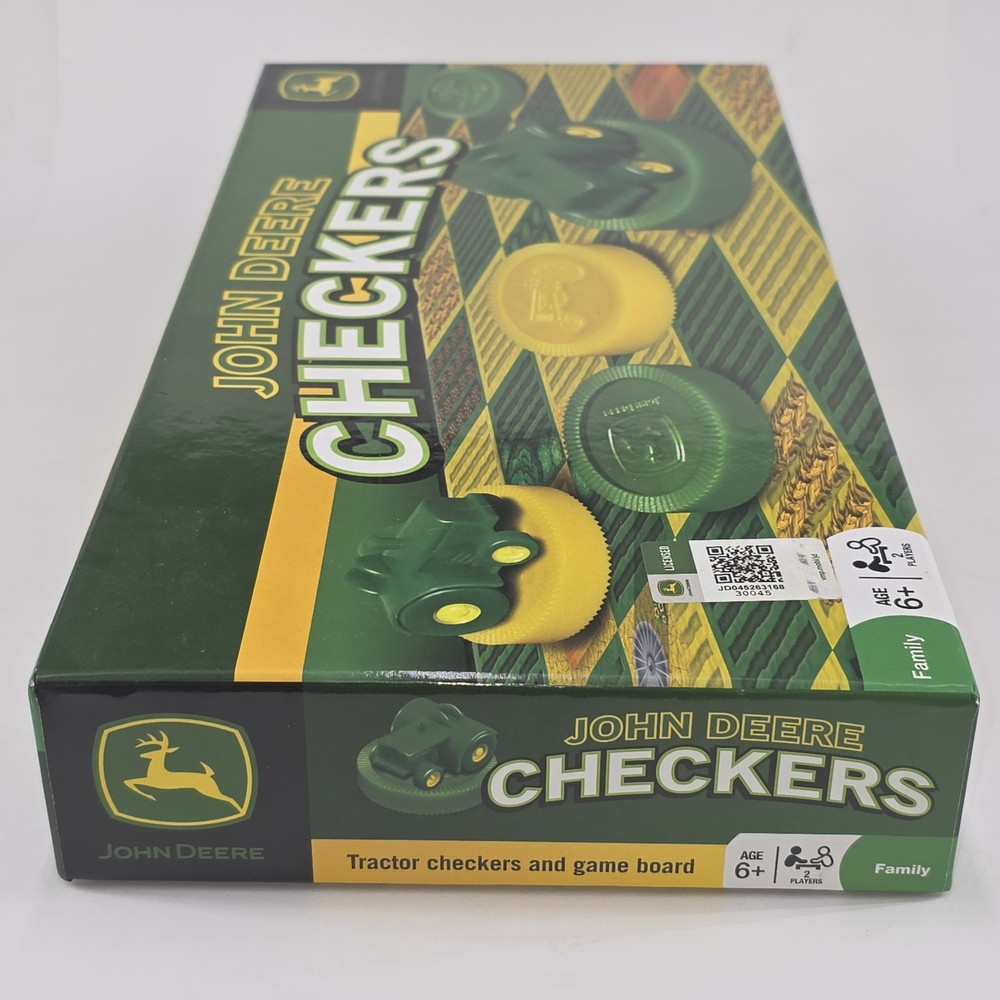 John Deere Tactors Checkers By Masterpieces Puzzle Co Complete