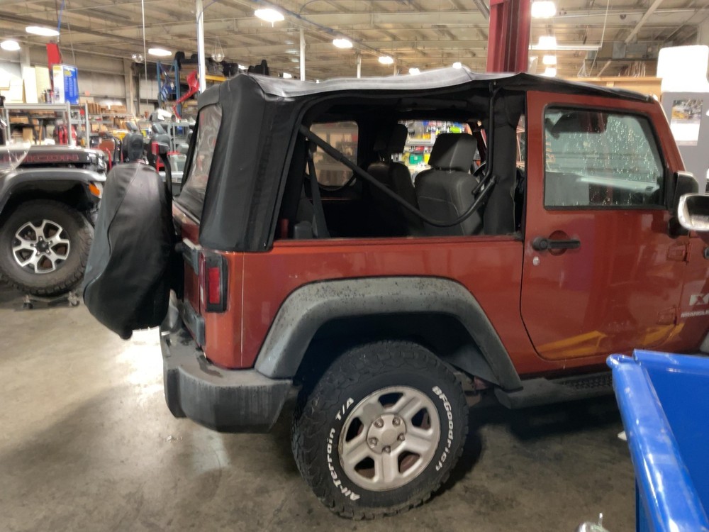 Used Windshield Frame fits: 2009 Jeep Wrangler Grade A
