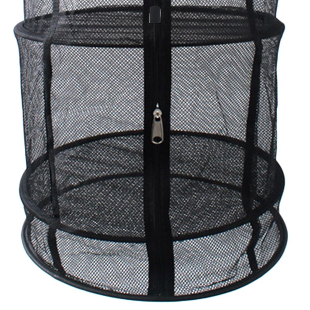 Herbs Drying Beans for Buds Folding Net Foldable Closed Zipper Mesh