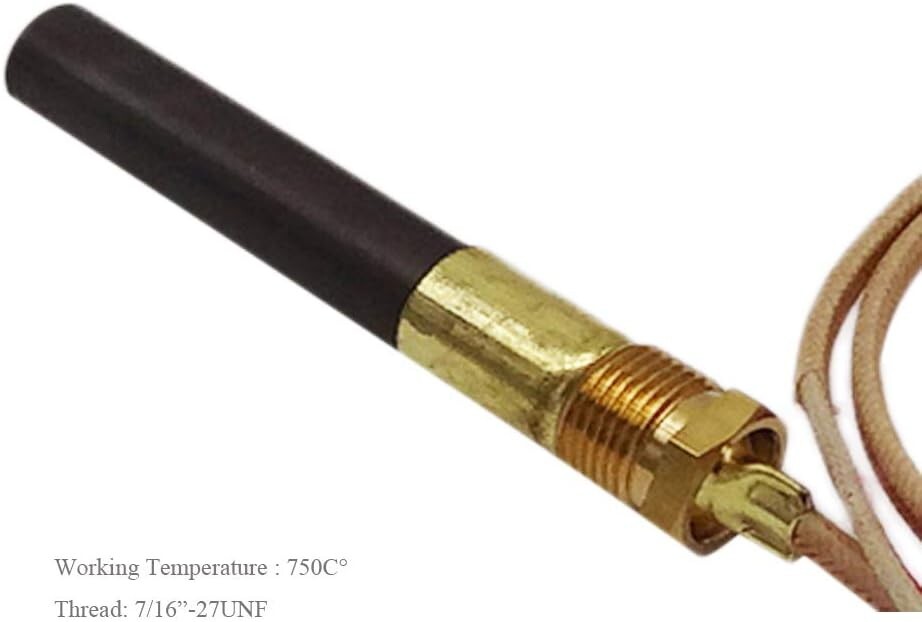 Quemador piloto para calentador de agua (alambre de fibra de vidrio de 24") NEW