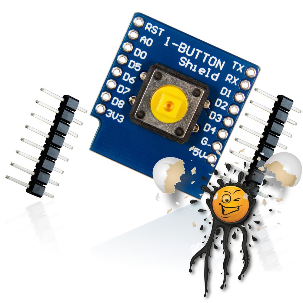 WeMos D1 Button Push Button Module Shield Extensions ESP8266