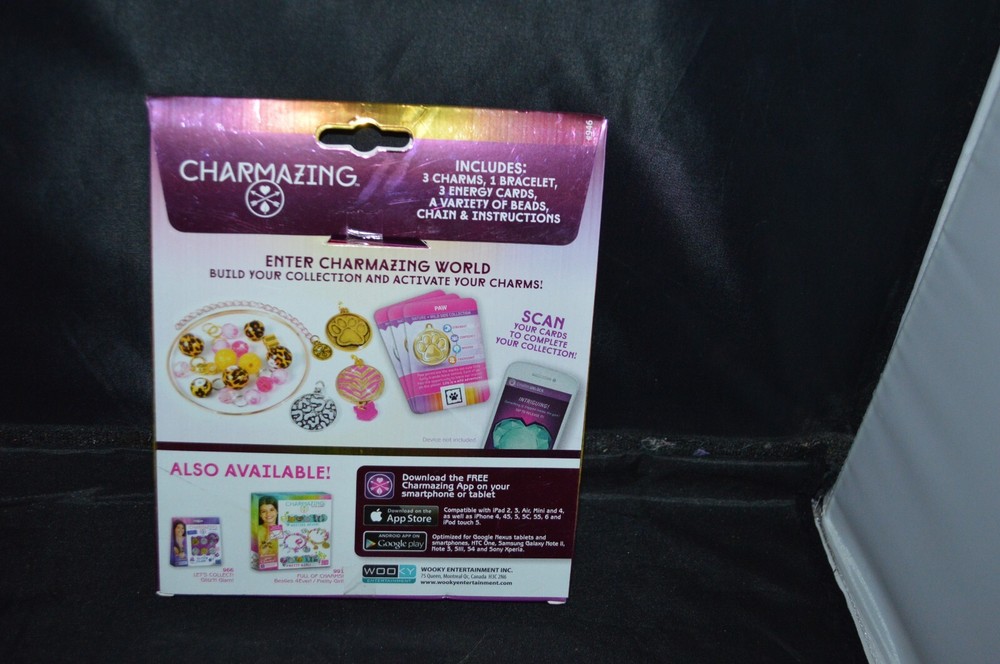 Charmazing ~ Wild Side ~ 3 Charms And 2 Bracelets B3