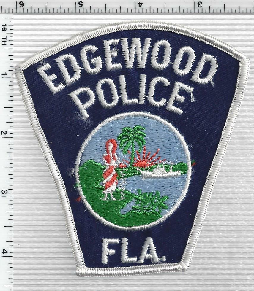 Edgewood Police (Florida) 1st Issue Shoulder Patch