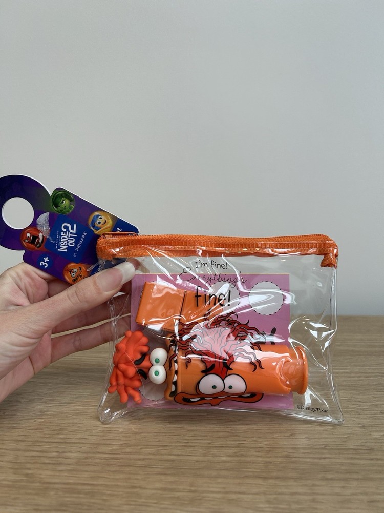 Disney Pixar Inside Out 2 Anxiety Small Stamper Set Primark NWT