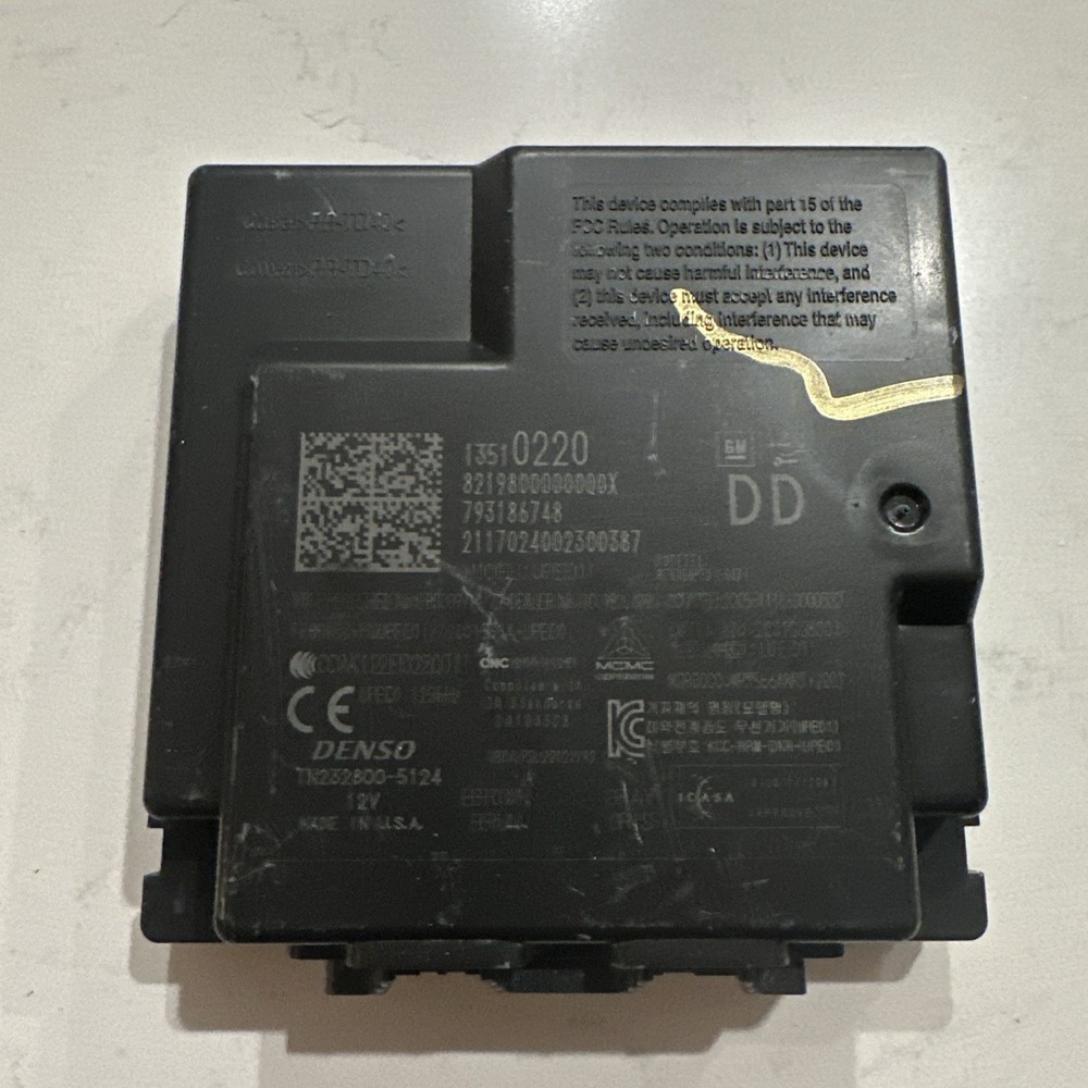 2017-2020 BUICK ENCORE SMART KEY THEFT LOCKING CONTROL MODULE OEM 13510220