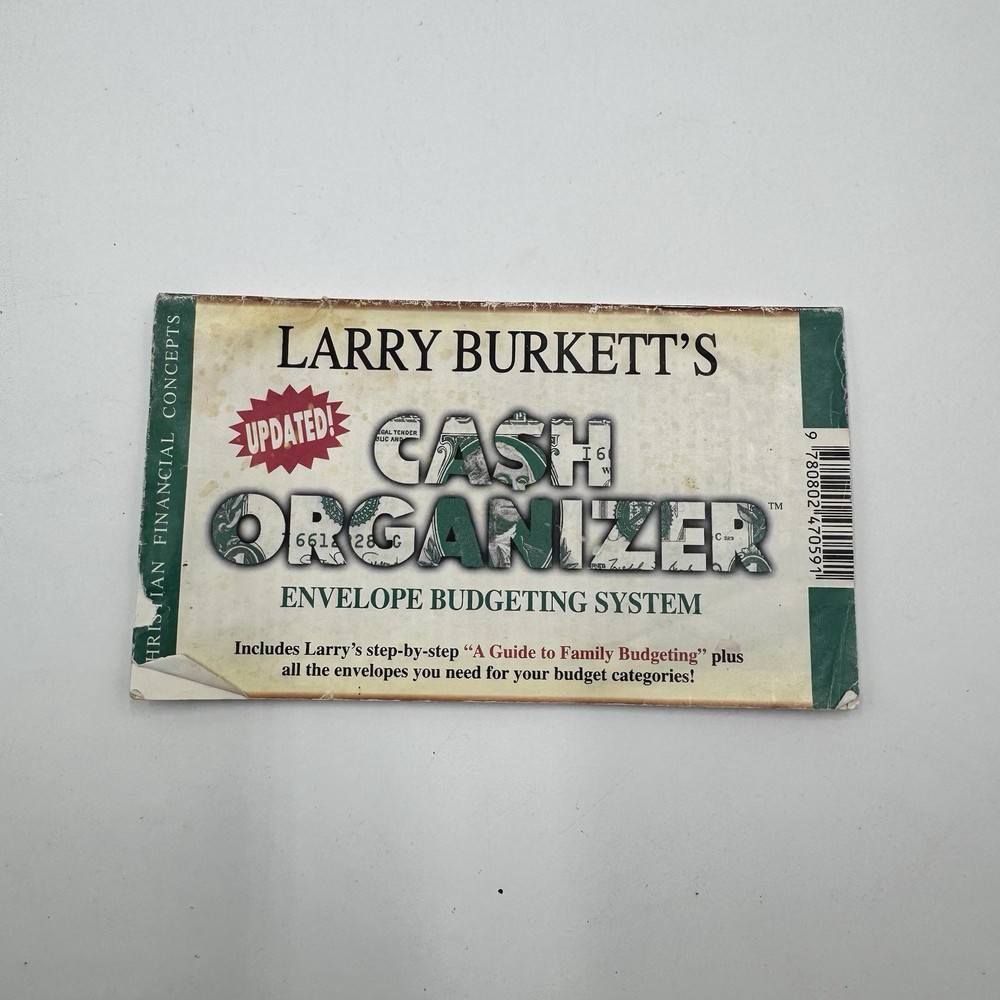Larry Burkett’s Cash Organizer System Book