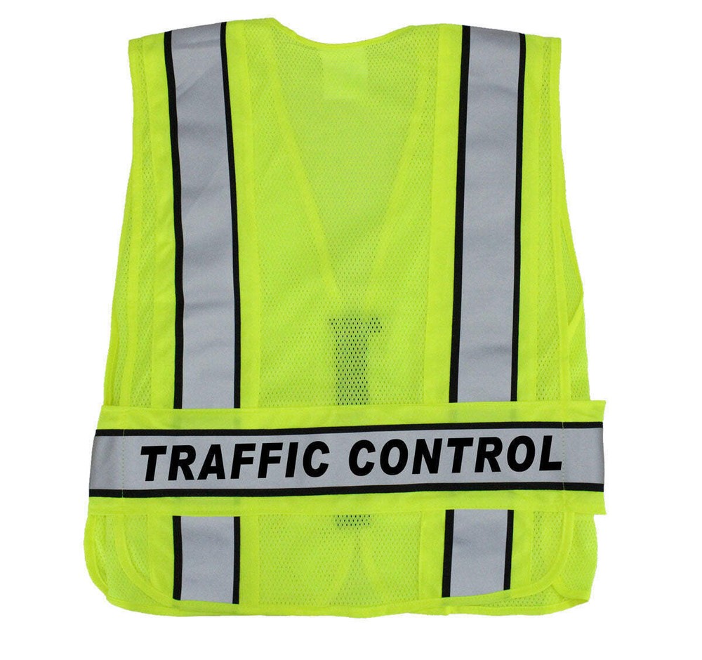 High Visibility Reflective Duty Safety Vests Plain and ID (Security)
