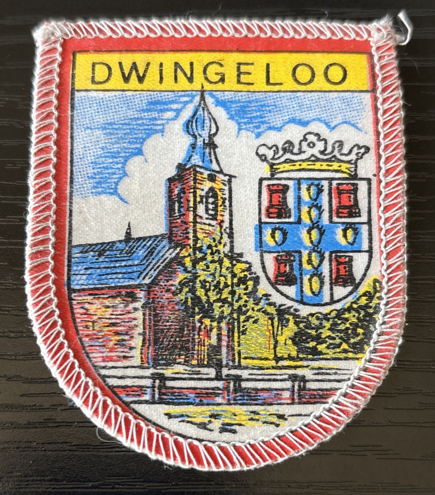 Dwingeloo Dutch Sew On Patch Vintage