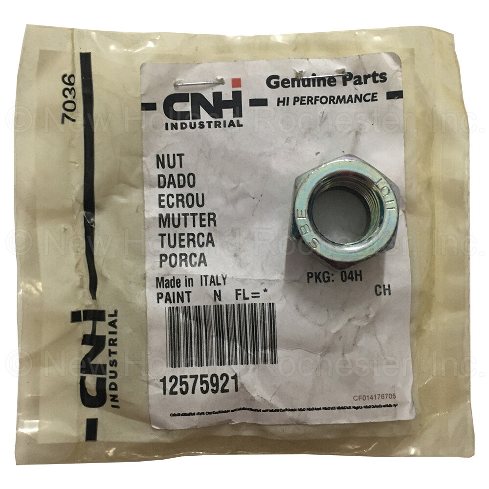 New Holland Nut Part # 12575921