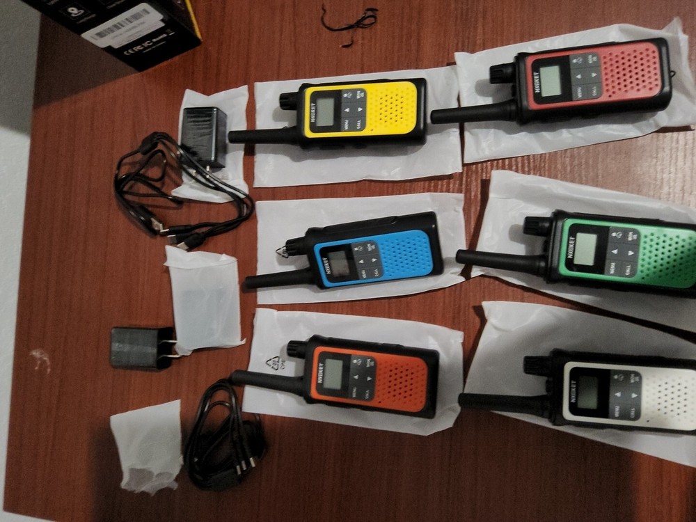 Walkie Talkies, NXGKET 6 Pack, Open-box