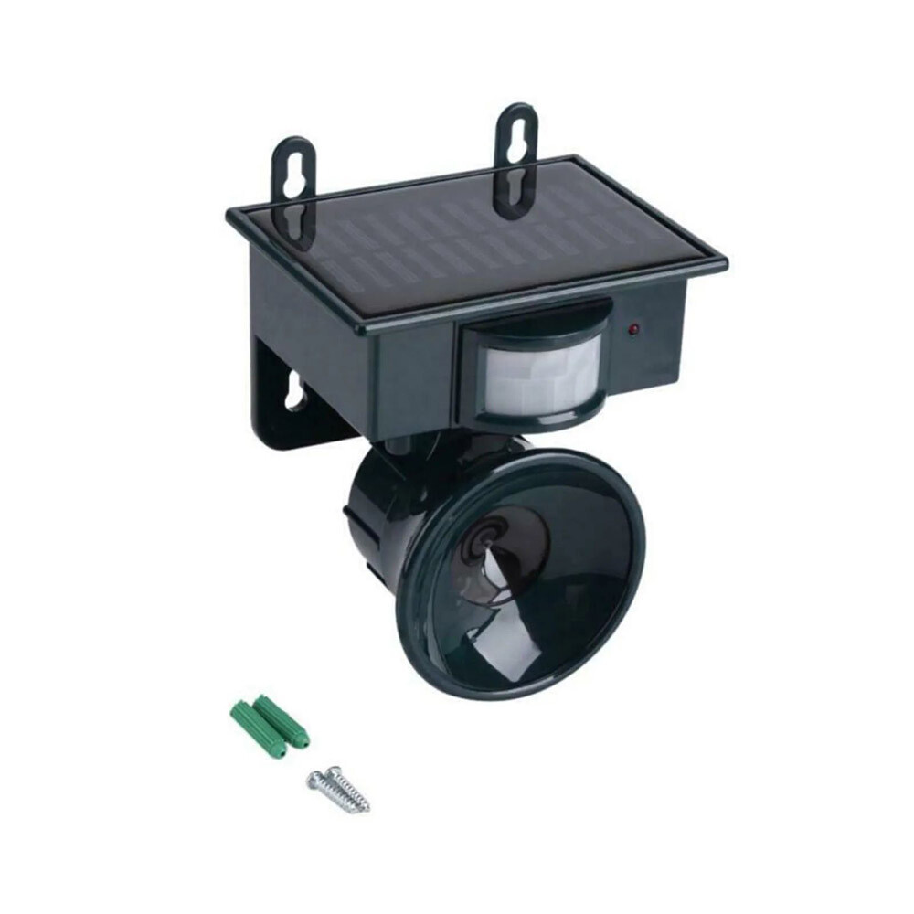 Solar Ultrasonic Bird Repellers Pest Control Scarer Deterrent Fox Motion Sensor
