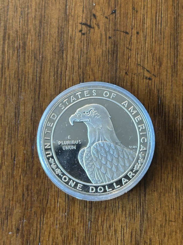 1983S Proof Olympic Silver Commemorative Dollar