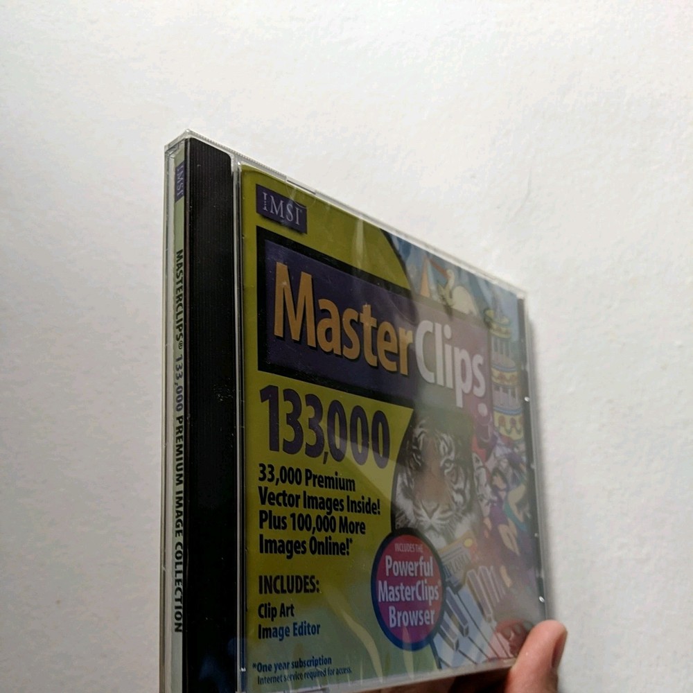 IMSI Master Clips 133,000 PC Software Sealed