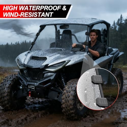RMAX 1000 Windshield Scratch-Resistant Compatible with Full windshield
