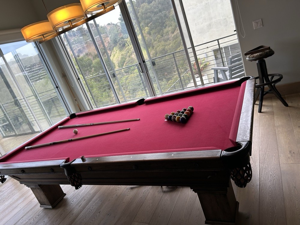 Antique Pool Table Once Owned By William Holden