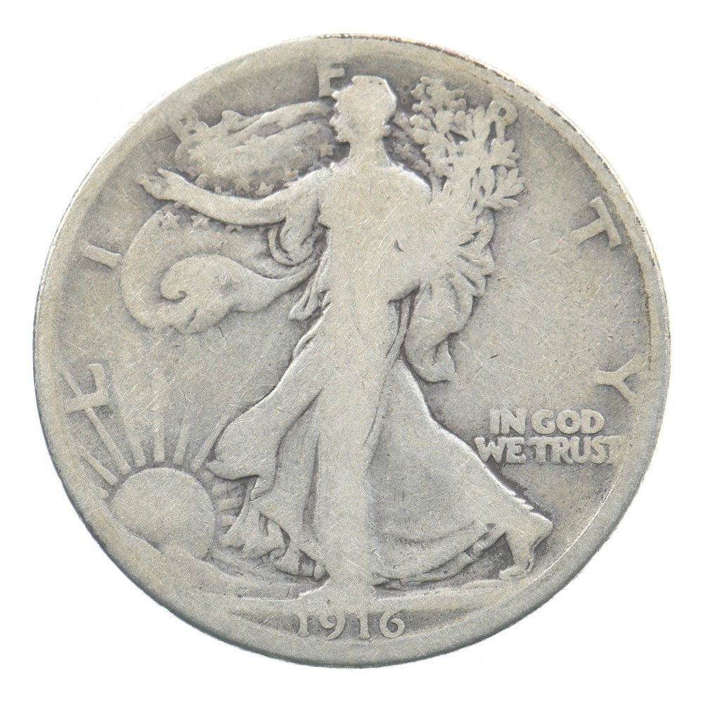 1916 Walking Liberty Half Dollar *3516