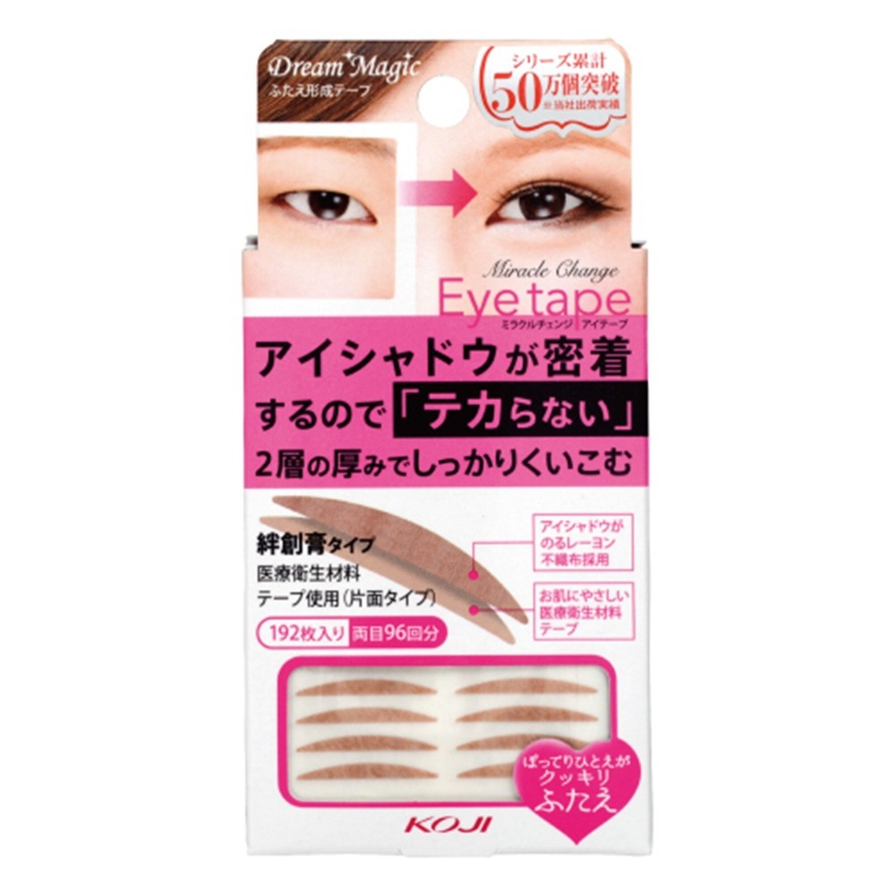 KOJI Dream Magic Miracle Change Eye Tape II Slim 192 Sheets Single Sided Type