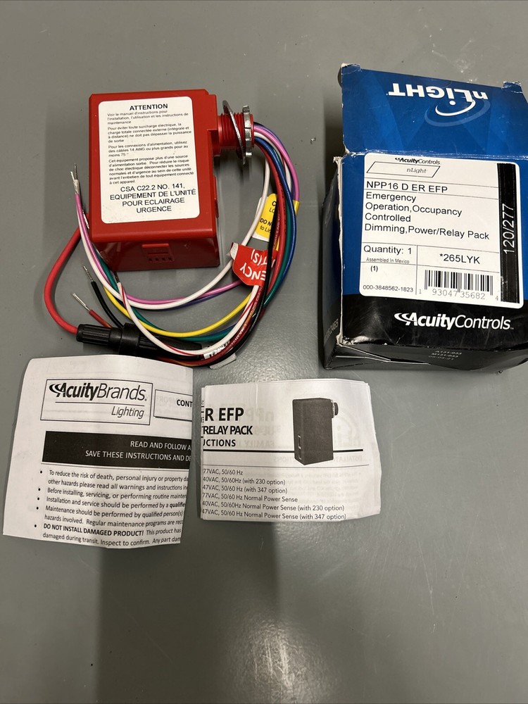 Sensor Switch Motion Detector Relay (NPP16-D-ER-EFP)