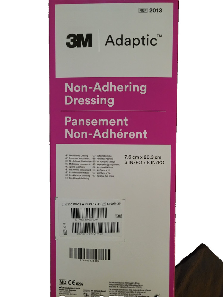 3m Adaptic Non-Adhering Dressing 3x8 108 ct