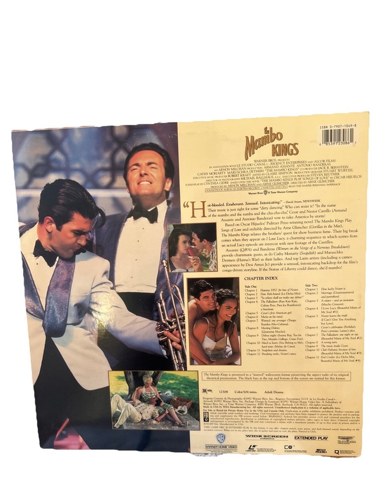 The Mambo Kings (Laserdisc, 1992)