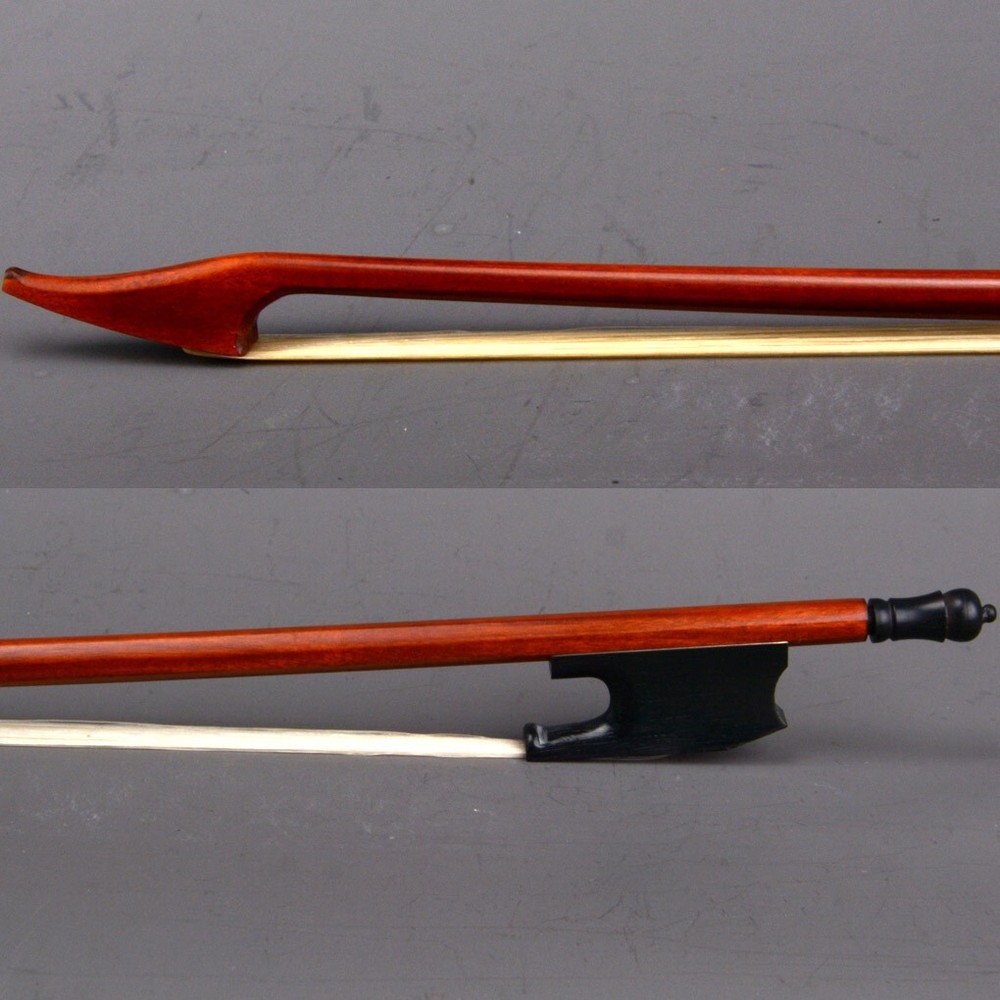 Pro Master Baroque Style Pernambuco Violin Bow 4/4 Special Ebony Frog Light Fast
