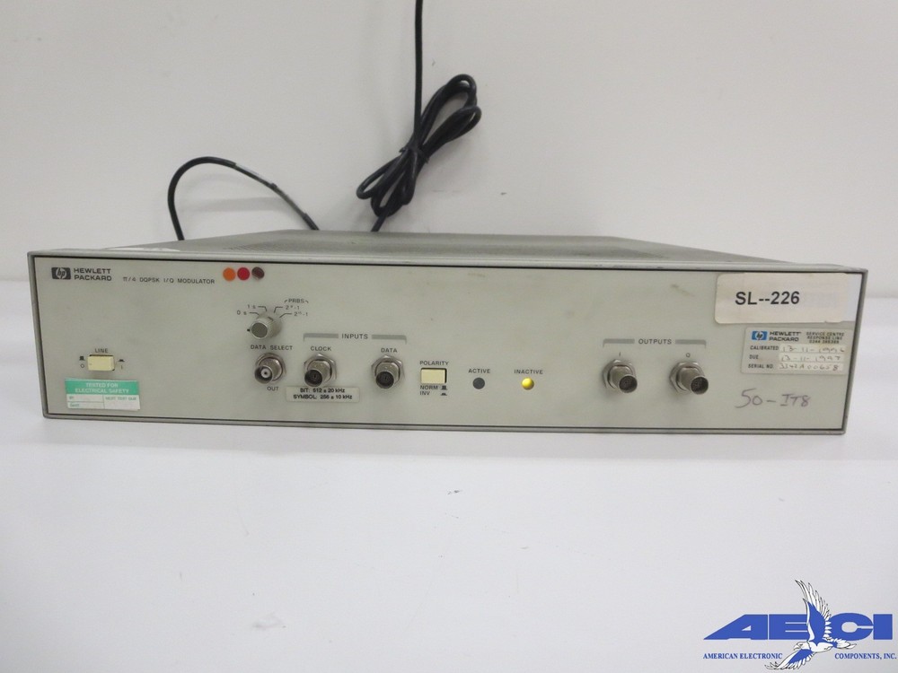 HP TT4 DQPSK 1/Q MODULATOR