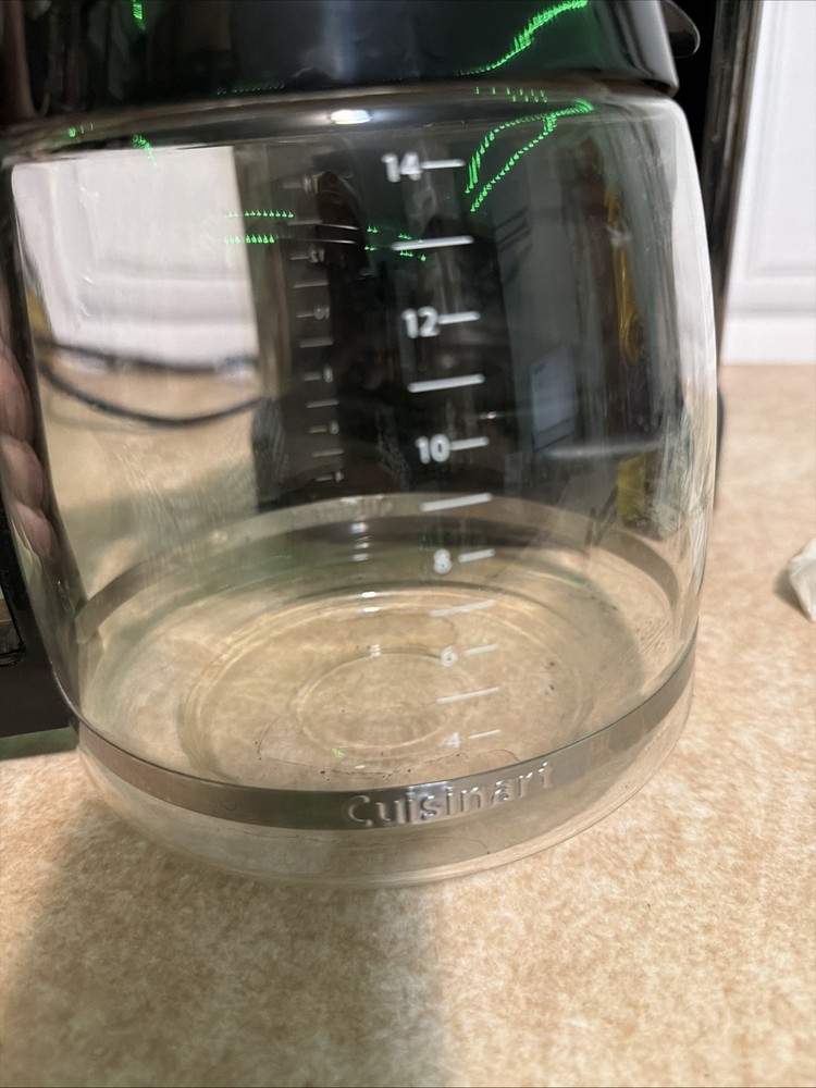 Cuisinart DCC-1200 12-Cup Programmable Coffee Maker - Works Great