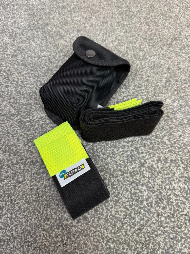 Fast Strap Leg Restraints & Belt Pouch Hook & Loop Handcuffs SIA Security