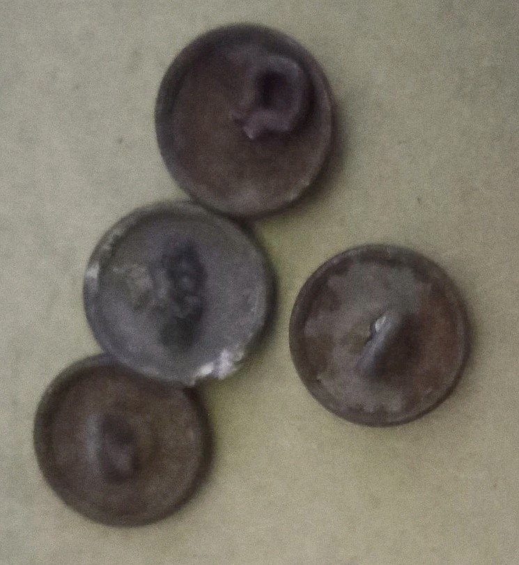 WWII German Pebble Uniform Buttons