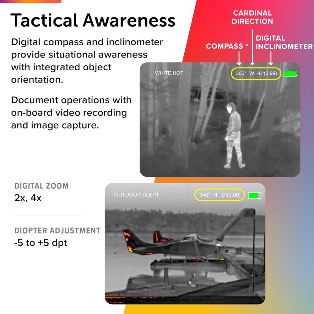Breach Multi-Purpose Thermal Imaging Monocular - Compact and Versatile Design