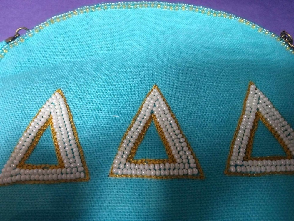 Delta Delta Delta cosmetic bag