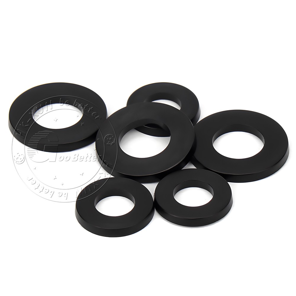 Solid NBR Nitrile Rubber Washer 2mm Thickness pick own size 4mm-44mm Diameter