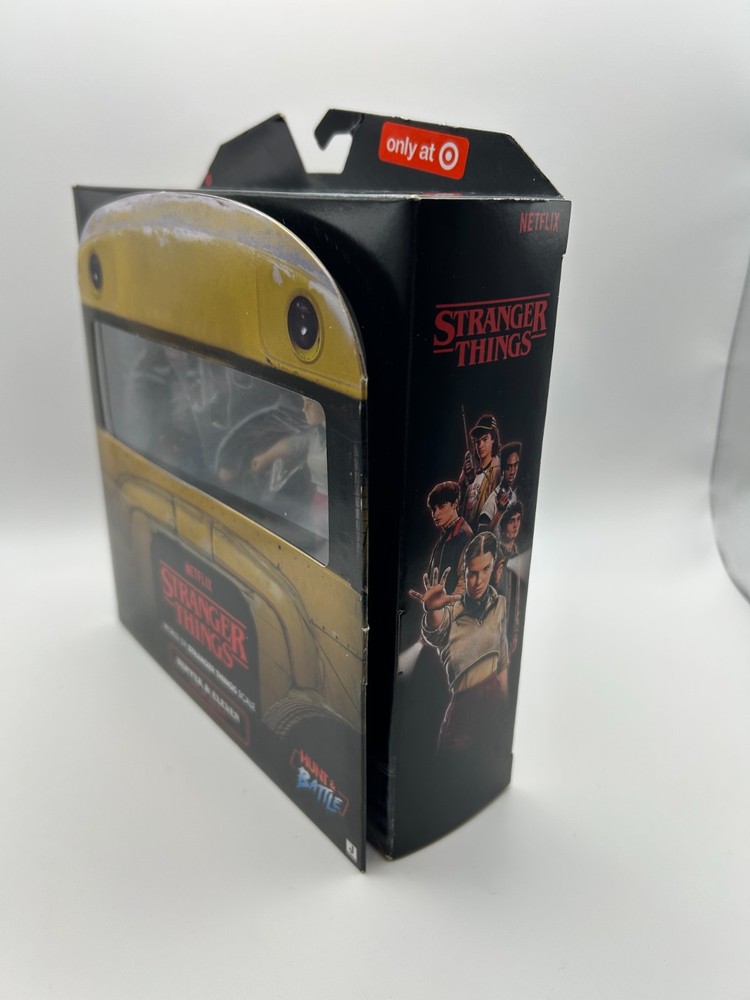 Stranger Things Eleven and Hopper 2-Pack - Two 4-Inch One Size, Multicolor