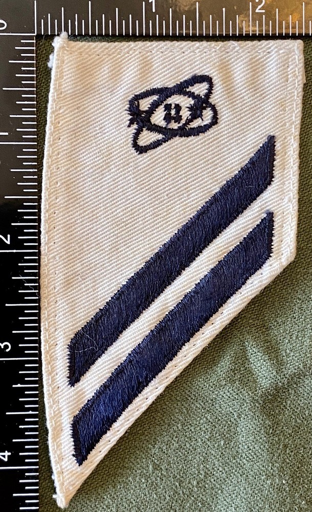 US Navy Rate Electronics Technician Seaman Apprentice Patch E-2 Striker USN ETSA