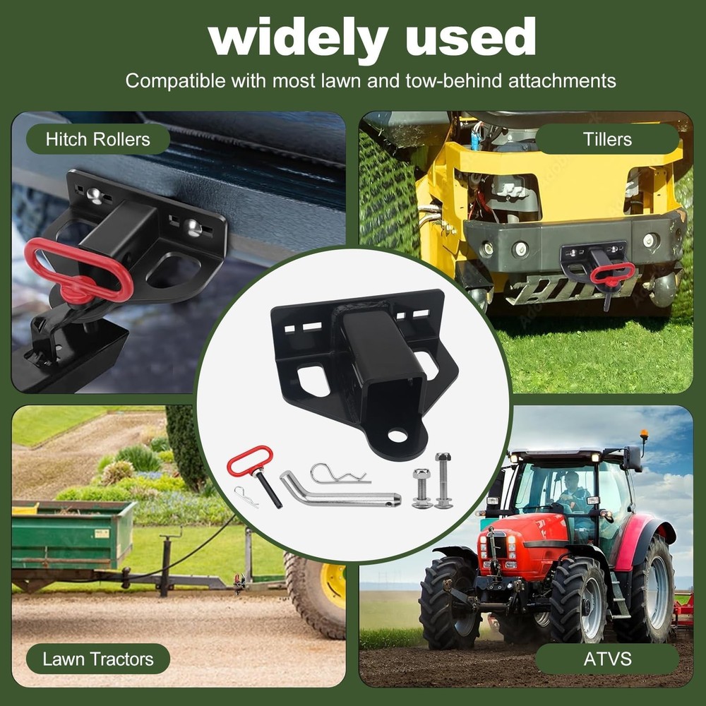 joytrace Zero Turn Lawn Mower Hitch, 2" Hitch