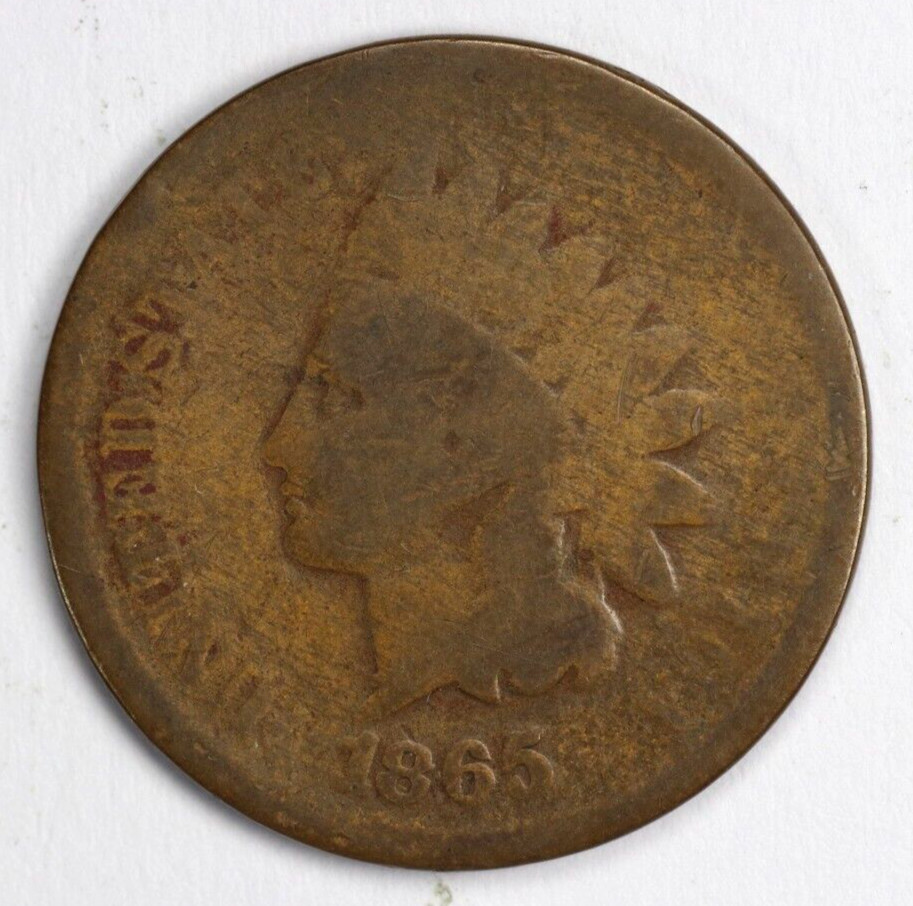 1865 Indian Head Cent 1C